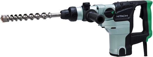 Hitachi Rotary Hammer 2 Mode, 950W, 38mm, 620rpm, 6.4kg DH38MS